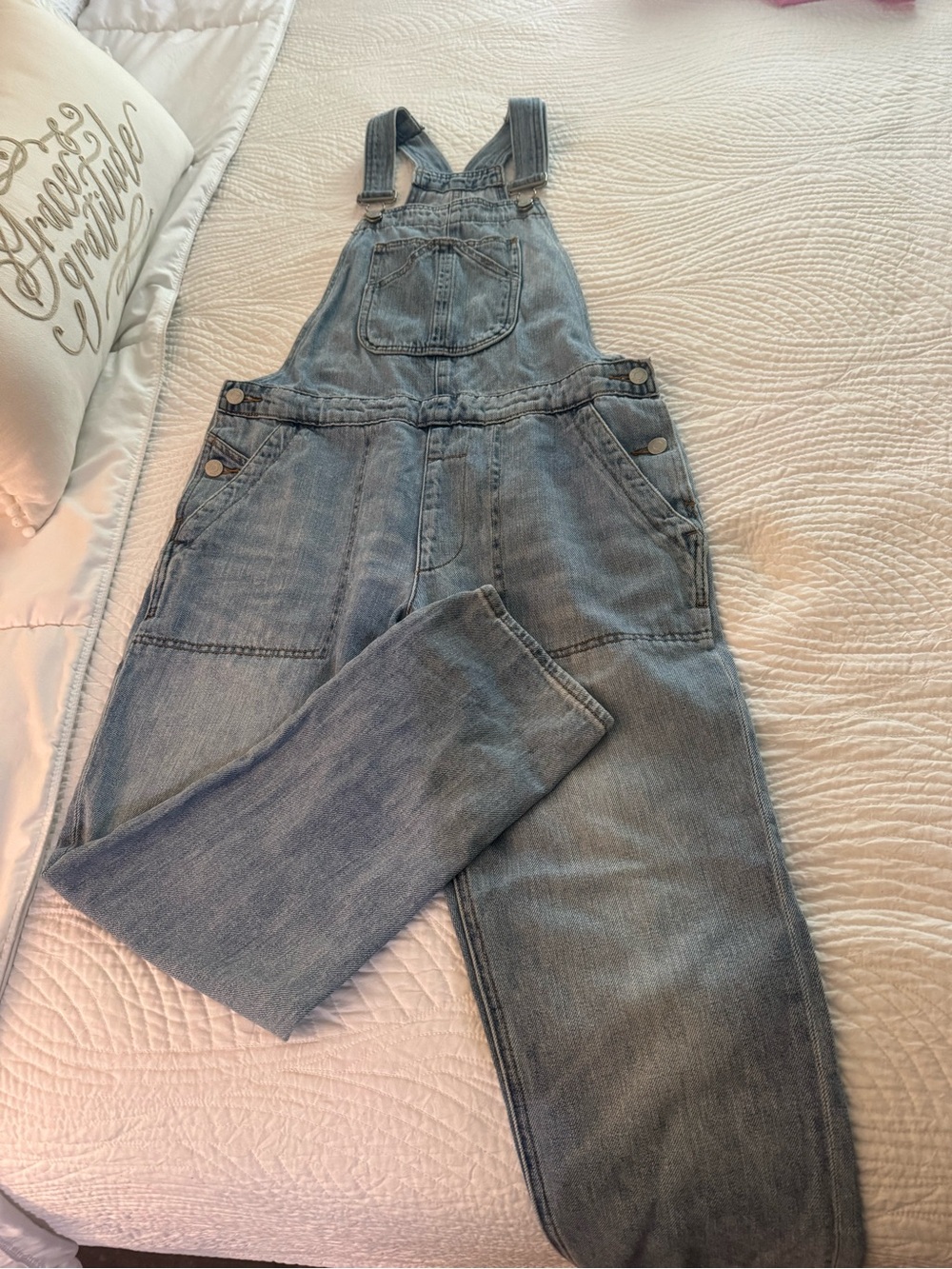 GAP Light Blue Denim Women's Overalls